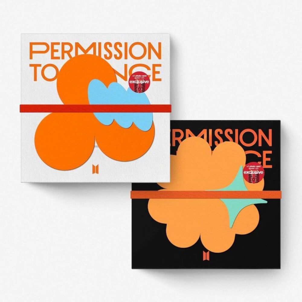 BTS - PERMISSION TO DANCE ON STAGE - LIVE (Target Exclusive, CD)